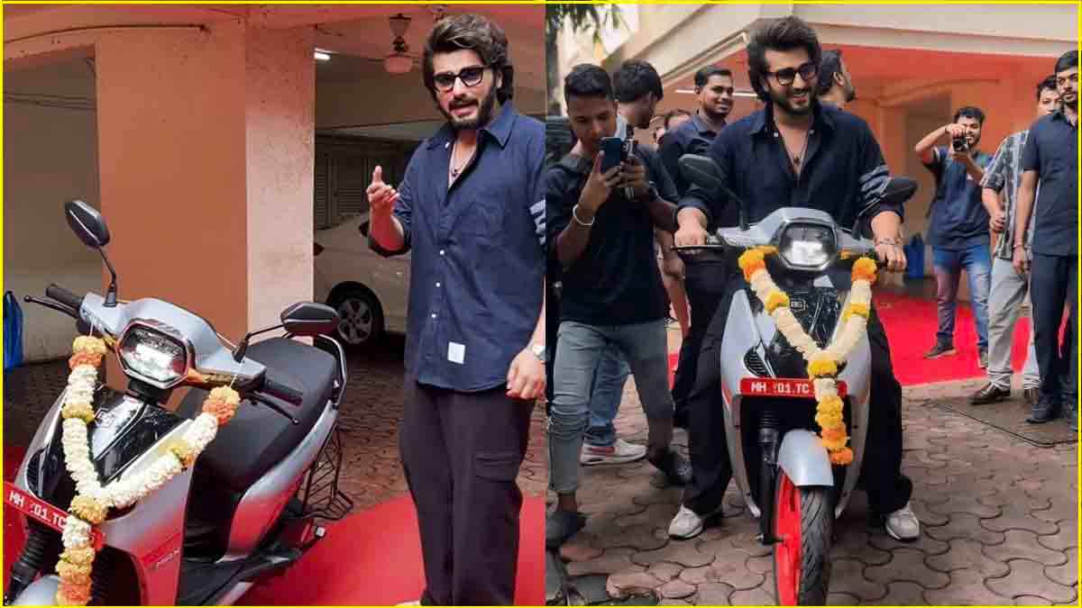 Arjun Kapoor Scooter