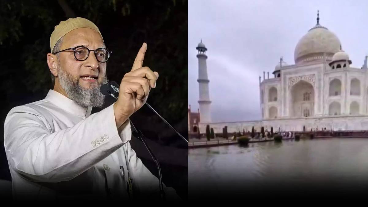 Asaduddin Owaisi on Taj Mahal Water Leakage