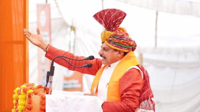 CM Mohan Yadav Targets Congress