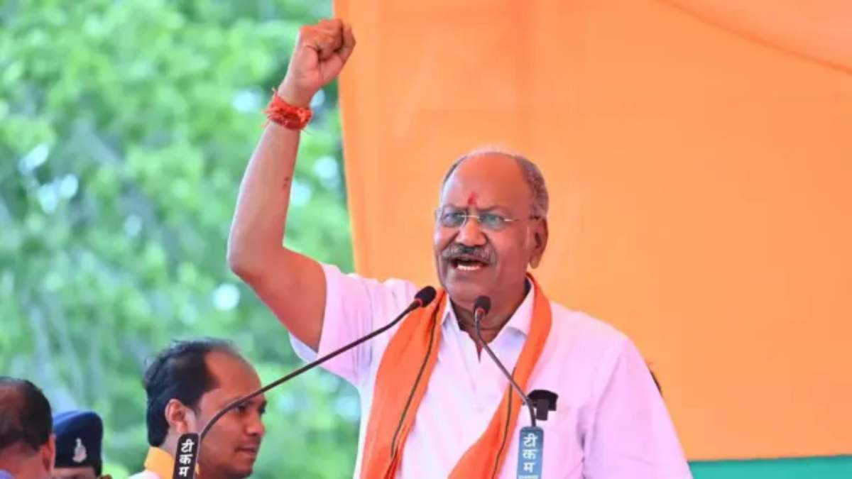 Chhattisgarh BJP MP Brijmohan Agarwal Targets on Congress