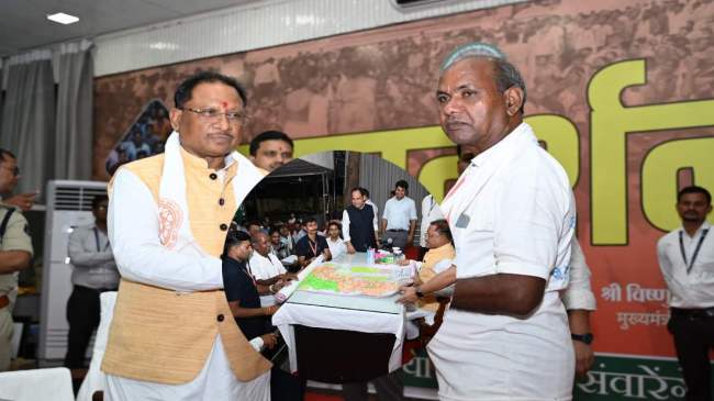 Chhattisgarh CM Vishnudev Sai (1) Chhattisgarh CM Vishnudev Sai (1)