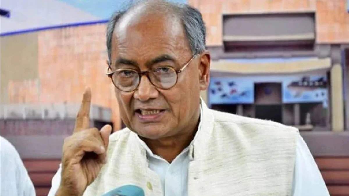 Congress Leader Digvijay Singh Guna Video