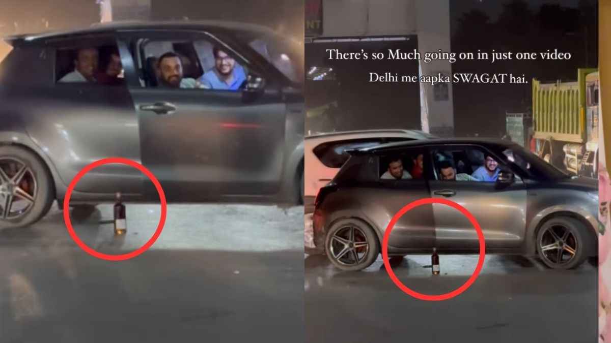 Watch Video : प्रैंक करने के लिए शख्स ने बीच सड़क पर रखी बियर की बोतल, कुछ ही देर बाद हुआ ये हाल