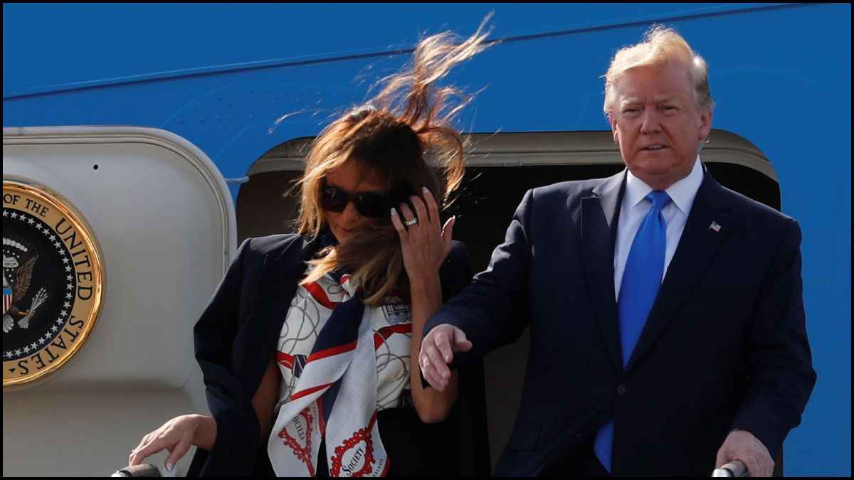 Donald Trump And Melania Trump