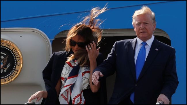 Donald Trump And Melania Trump