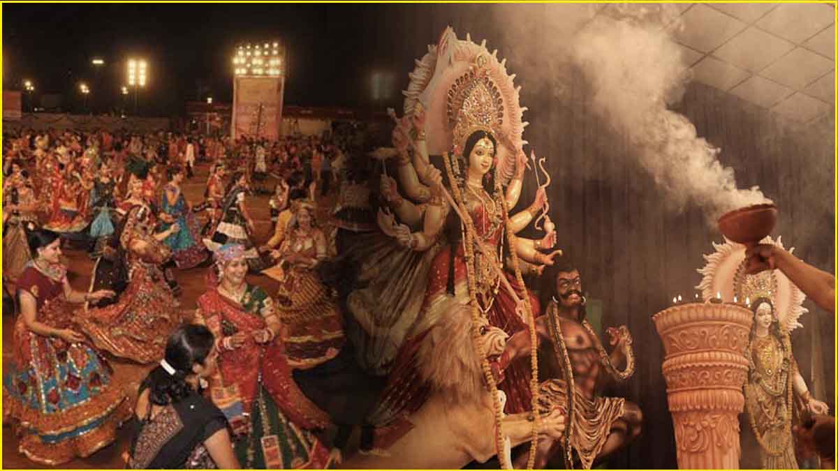 Durga puja Garba Night