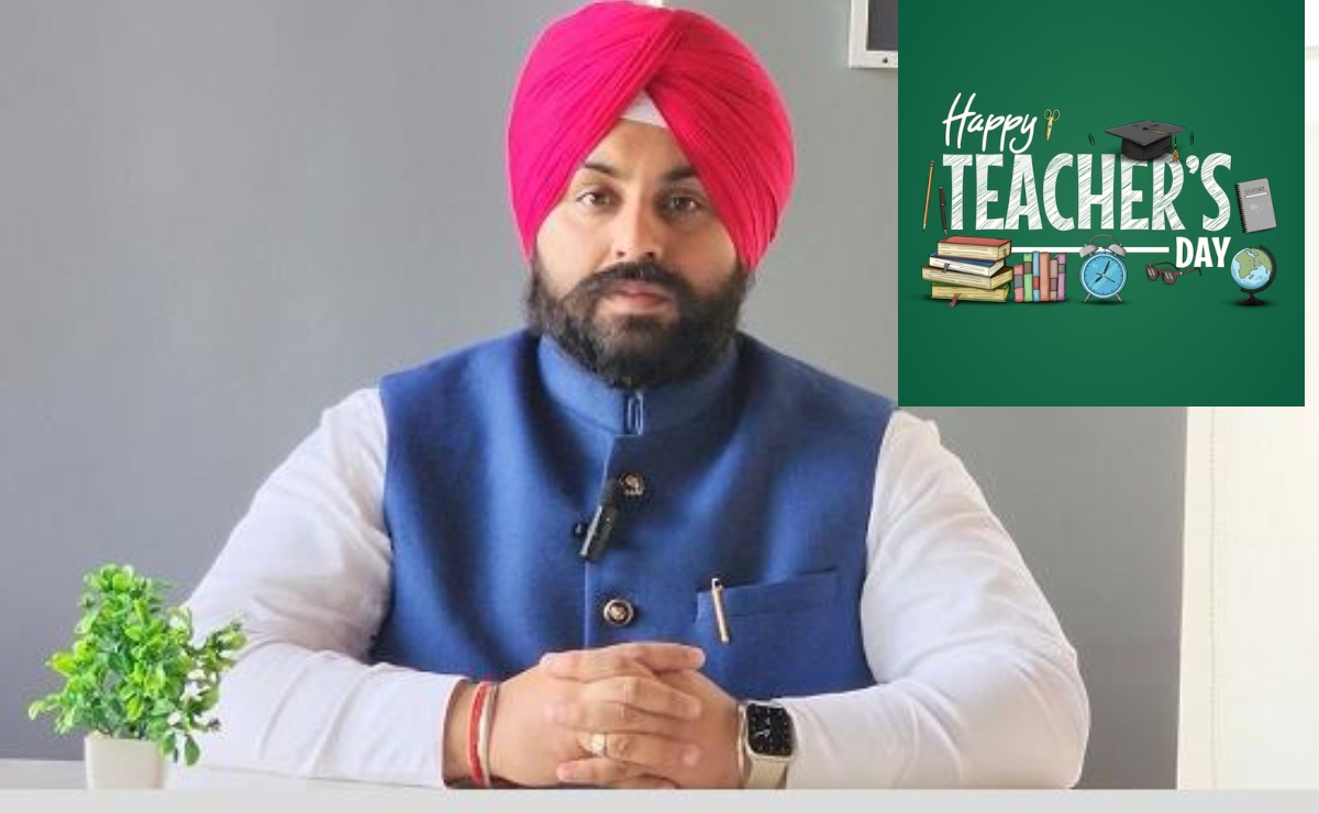 Education Minister Harjot Bains