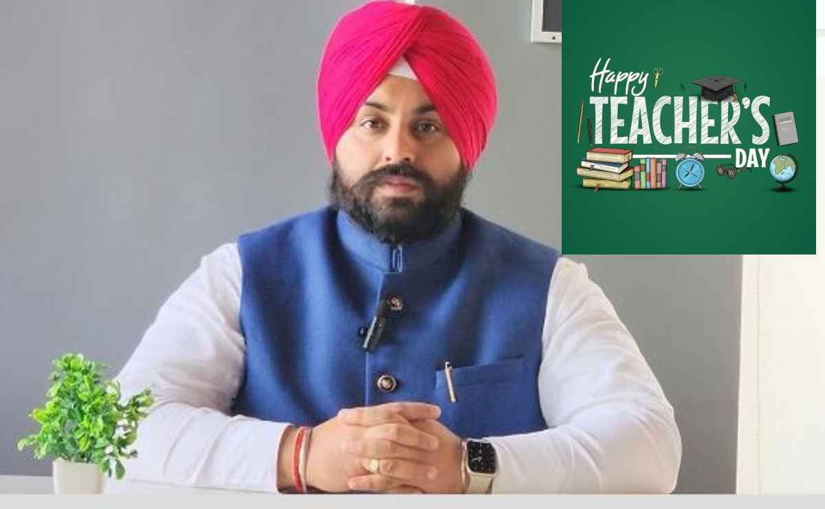 'शिक्षा व्यक्ति को निडर बनाती है', शिक्षक दिवस पर बोले पंजाब कैबिनेट मंत्री हरजोत सिंह बैंस