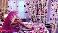 Groom shocked bride color in Wedding Night Agra