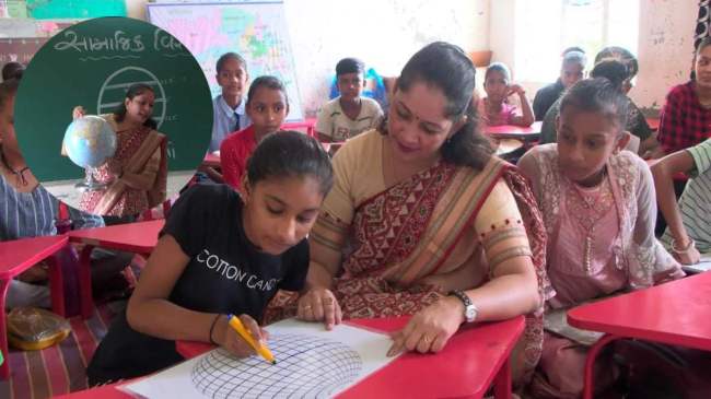 Gujarat School Teacher Deeptiben Joshi Gujarat School Teacher Deeptiben Joshi