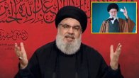 Hassan Nasrallah Ali Khamenei