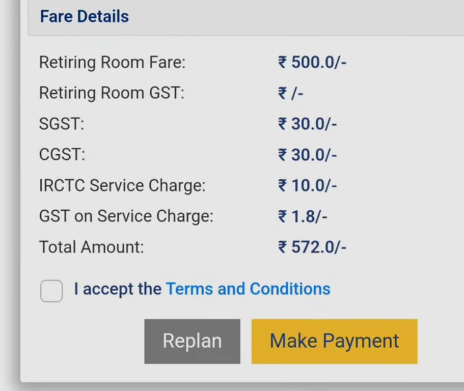 Retiring room cost