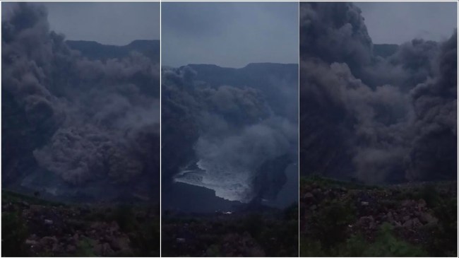 Jharkhand Dhanbad Coal Mine Landslide Video Viral Jharkhand Dhanbad Coal Mine Landslide Video Viral