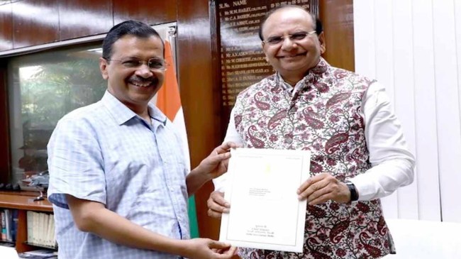 Arvind Kejriwal Resigned Arvind Kejriwal Resigned