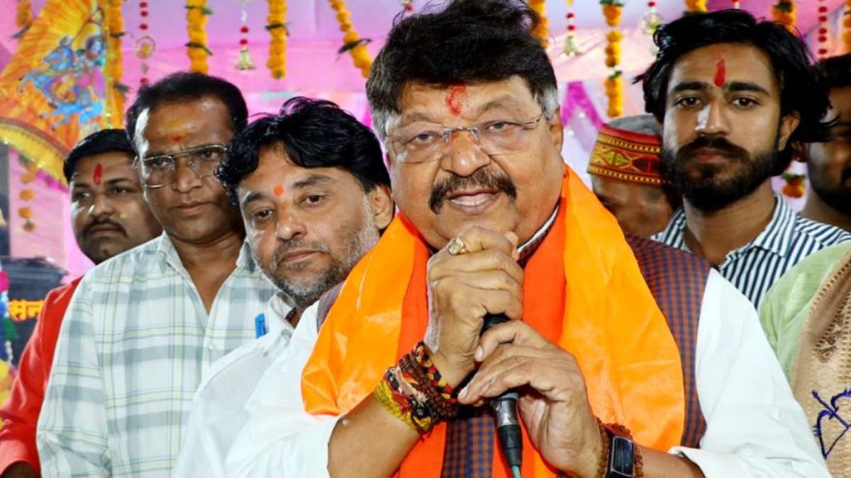 MP Minister Kailash Vijayvargiya Song Video Viral