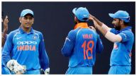 MS Dhoni Virat Kohli and Rohit Sharma