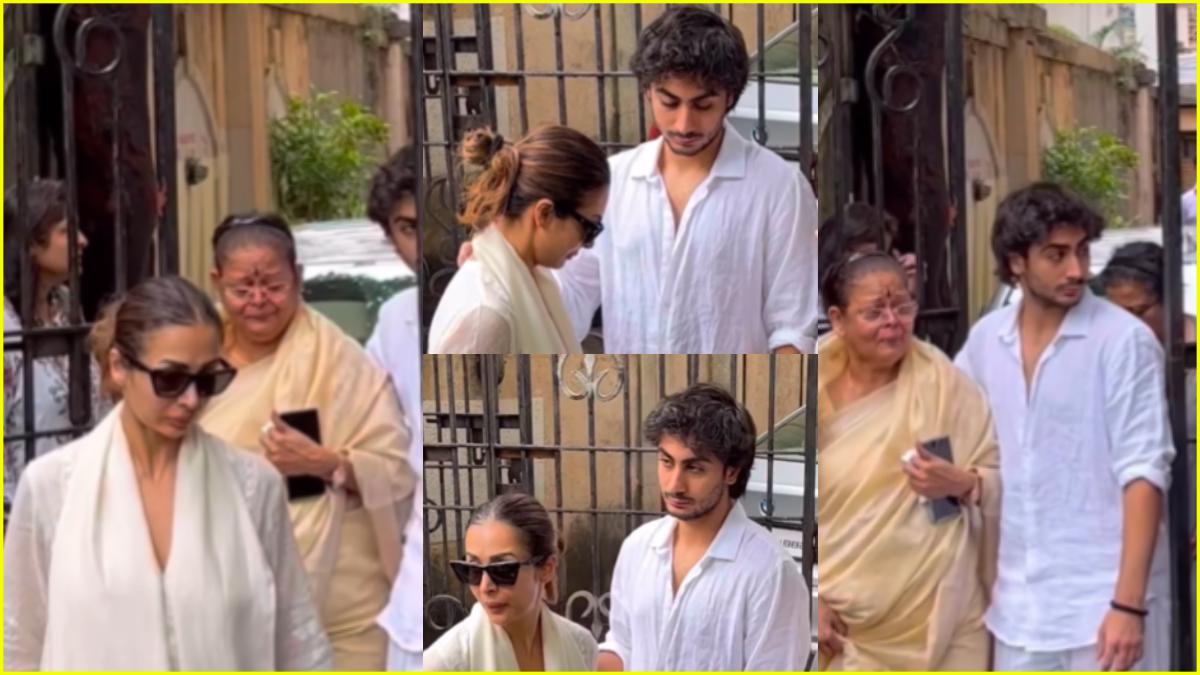 Malaika Arora Father Funeral