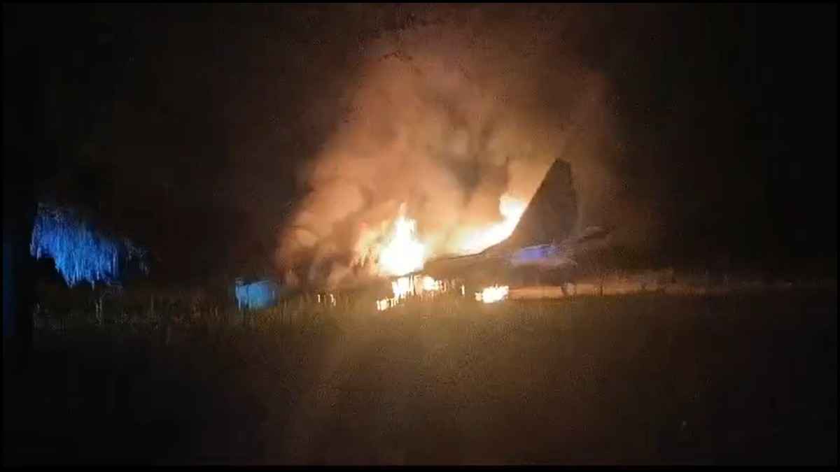 राजस्थान के बाड़मेर में बड़ा हादसा, क्रैश हुआ वायु सेना का MiG फाइटर जेट