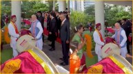 Narendra Modi Singapore, Narendra Modi Singapore two-day visit, Lawrence Wong, Narendra Modi played drums at Singapore, india Singapore bilateral talks