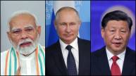 Narendra Modi, Vladimir Putin And Xi Jinping