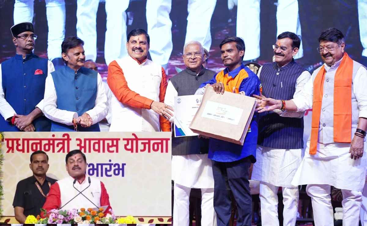 प्रधानमंत्री मोदी के जन्मदिन पर मध्य प्रदेश के 50 हजार परिवारों को मिली छत, सफाई कर्मियों का किया सम्मान