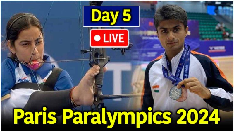 Paris Paralympics 2024 Day 5 Live