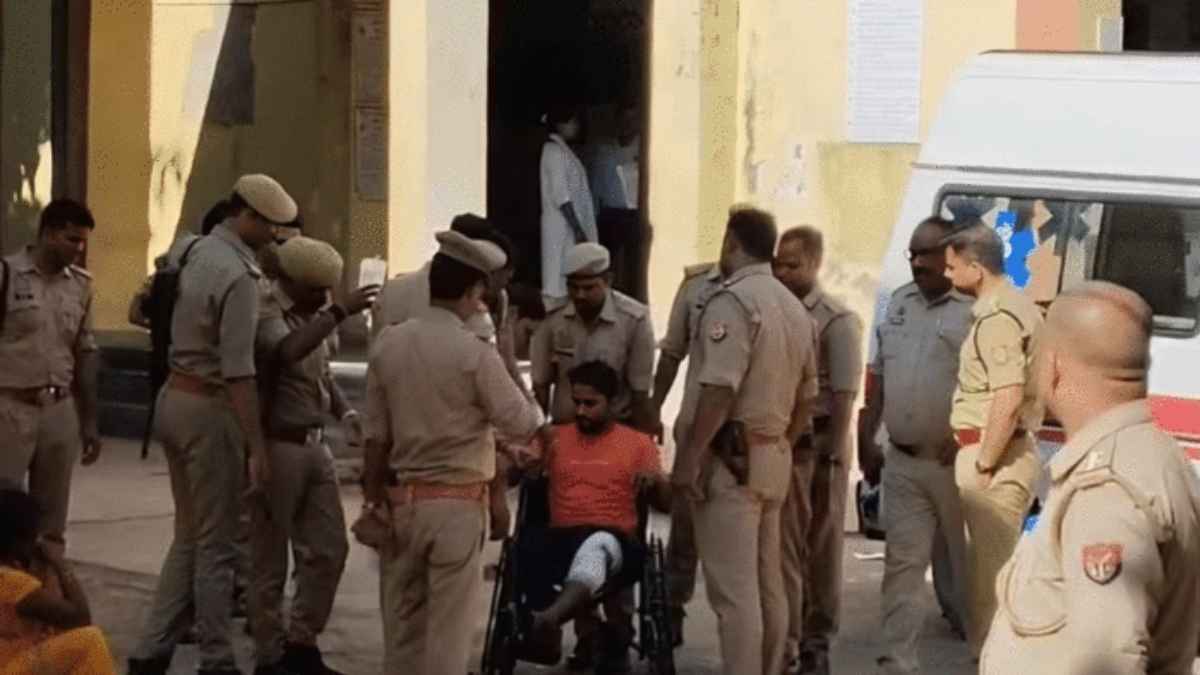एक लाख के इनामी बदमाश का सुल्तानपुर में एनकाउंटर, UP पुलिस ने पांव पर मारी दो गोलियां
