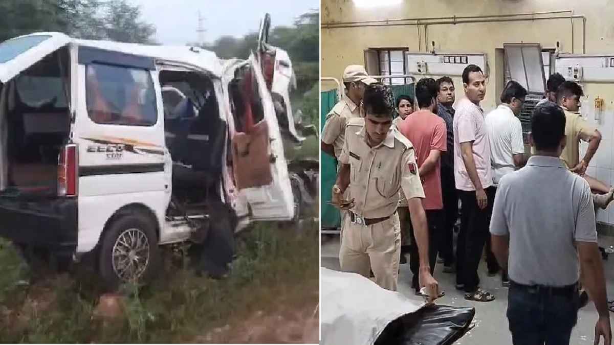6 श्रद्धालुओं की लाशें देख चीखें निकली; राजस्थान के बूंदी में भीषण सड़क हादसा