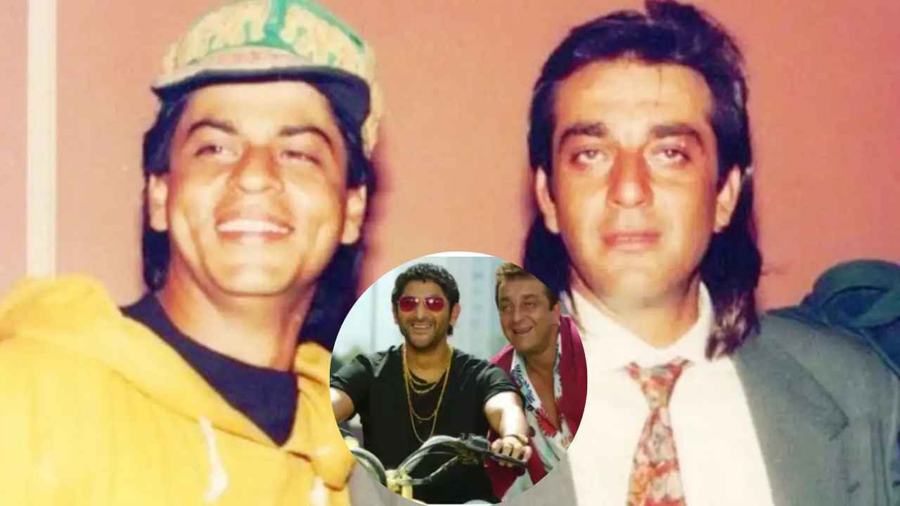 Sanjay Dutt नहीं Shahrukh Khan बनने वाले थे मुन्ना भाई, इस वजह से संजू बाबा की झोली में गई फिल्म!