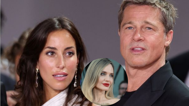 Brad Pitt With New Girlfriend Brad Pitt With New Girlfriend