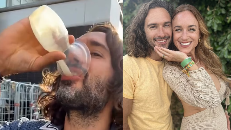 Celebrity Trainer Drinks Wife Breast Milk