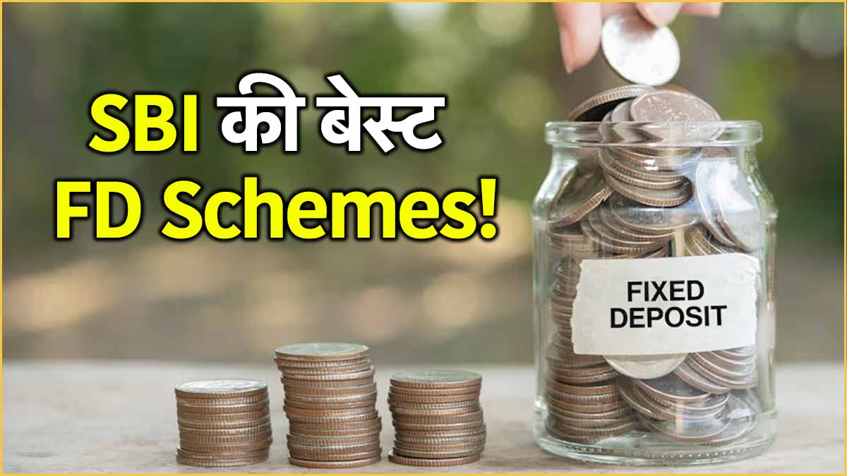 State Bank of India Fixed Deposit Schemes