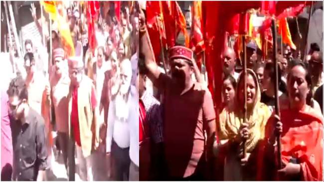 Sanjauli Kullu Himachal Mosque row masjid हिमाचल व्यापार मंडल ने भी बंद का समर्थन किया है।