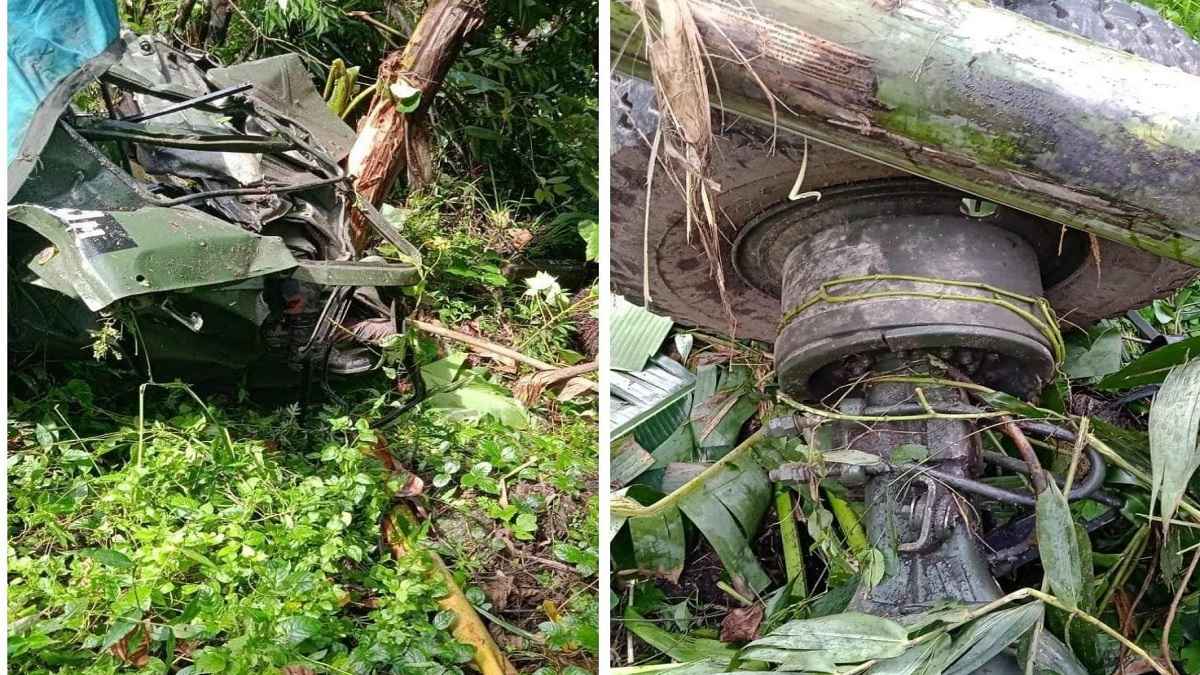 Sikkim: बड़े-बड़े पत्‍थर ग‍िरे..300 फीट खाई में जा ग‍िरी सेना की गाड़‍ी, अब तक 4 जवान शहीद, देखें Video