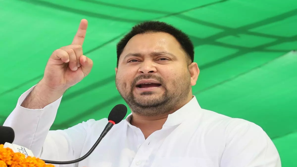 Tejashwi Yadav Slams BJP