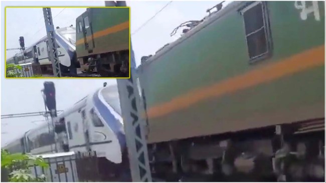 Vande Bharat Express Train Video Vande Bharat Express Train Video