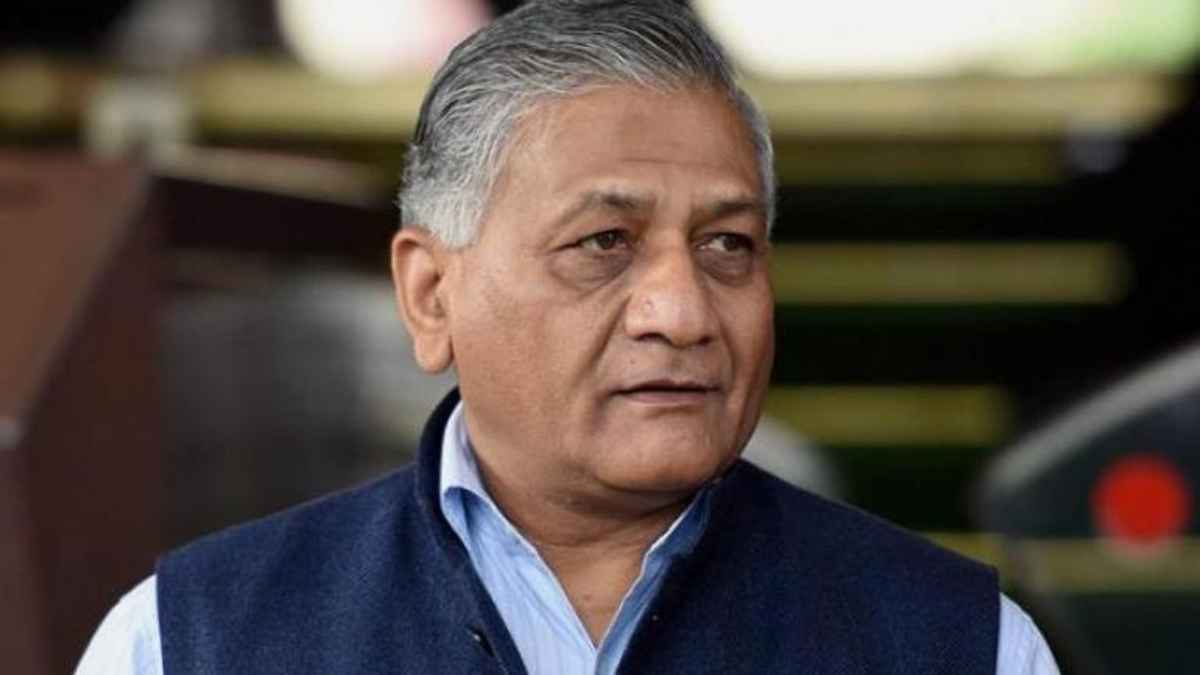 पूर्व केंद्रीय मंत्री वीके सिंह ने यूट्यूब चैनल के खिलाफ दर्ज कराया मामला, छवि खराब करने का आरोप