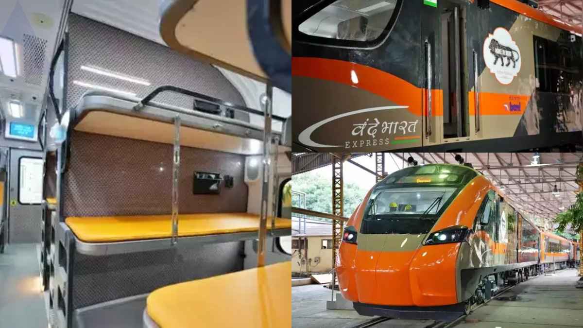 वंदे भारत स्लीपर ट्रेन के आगे राजधानी भी फेल! तस्वीरें-वीडियो देख कर लेंगे घूमने की तैयारी