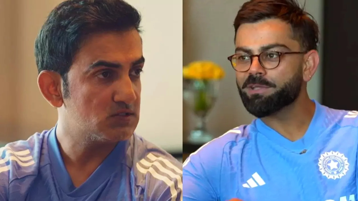 Virat Kohli and Gautam Gambhir