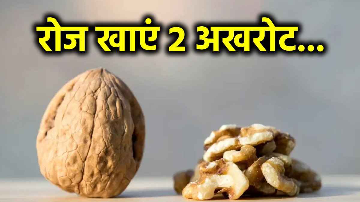 रोज सुबह खाली पेट खा लें 2 भीगे अखरोट, दूर हो जाएंगी ये 7 समस्याएं