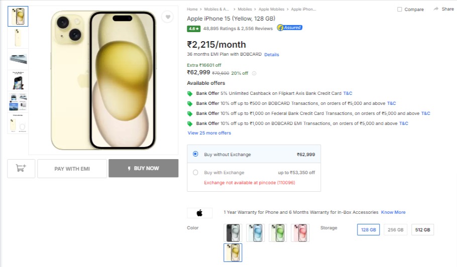 Flipkart Big Bachat Days Sale