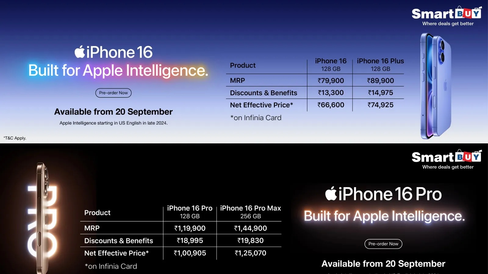 iPhone 16 Series Discount offers 