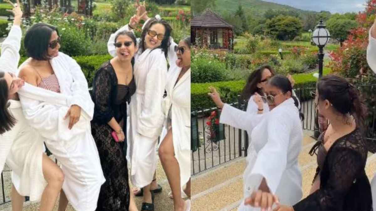 Video: ऐ मेरी जोहरा जबीं...बाथरोब में युवतियों का सेक्सी डांस, यूजर्स बोले- ये कैसा नशा?