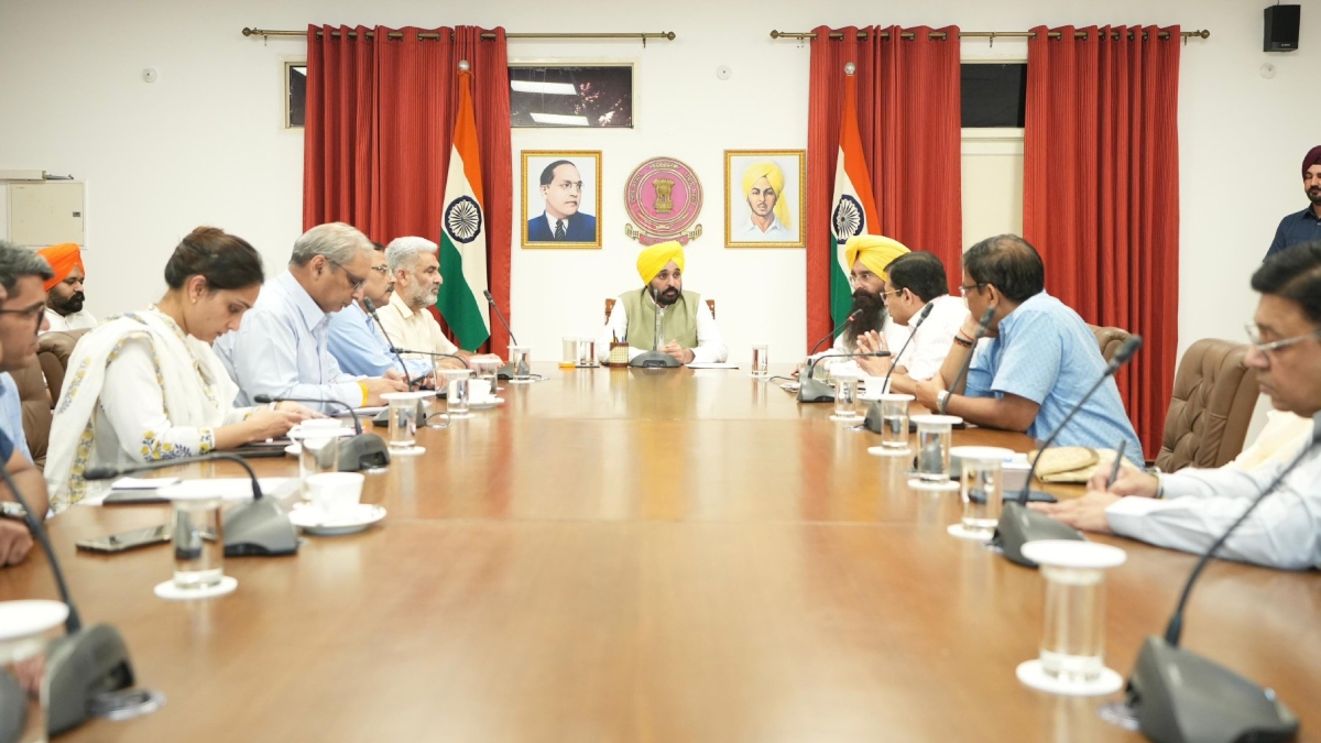 cm bhagwant mann meeting