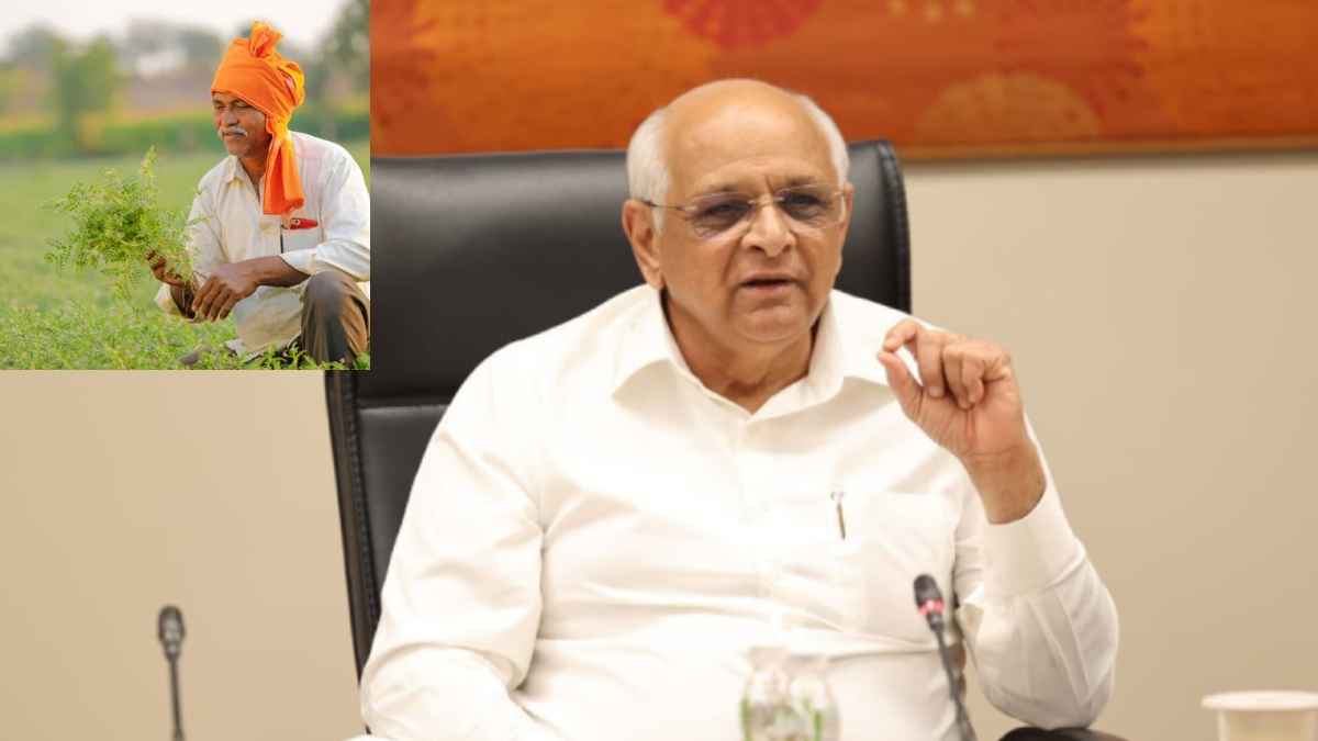गुजरात के किसानों को दिवाली की सौगात, तीन फसलें रियायती दामों पर खरीदेगी पटेल सरकार
