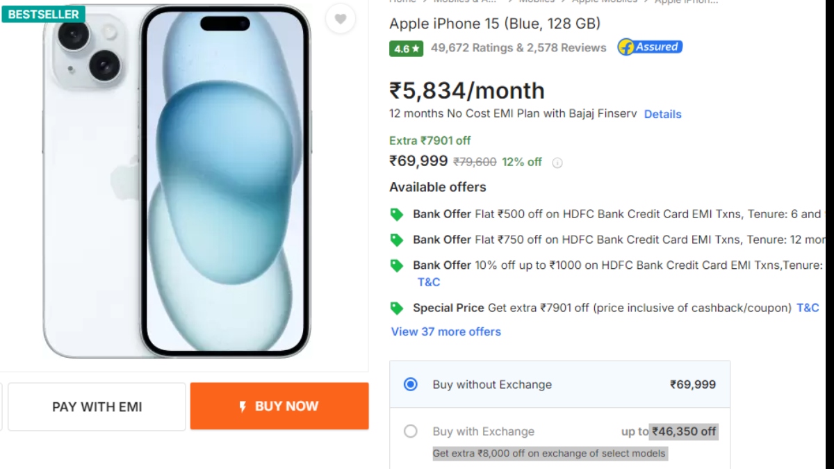 Apple iPhone 14 and iPhone 15 price dropped in India