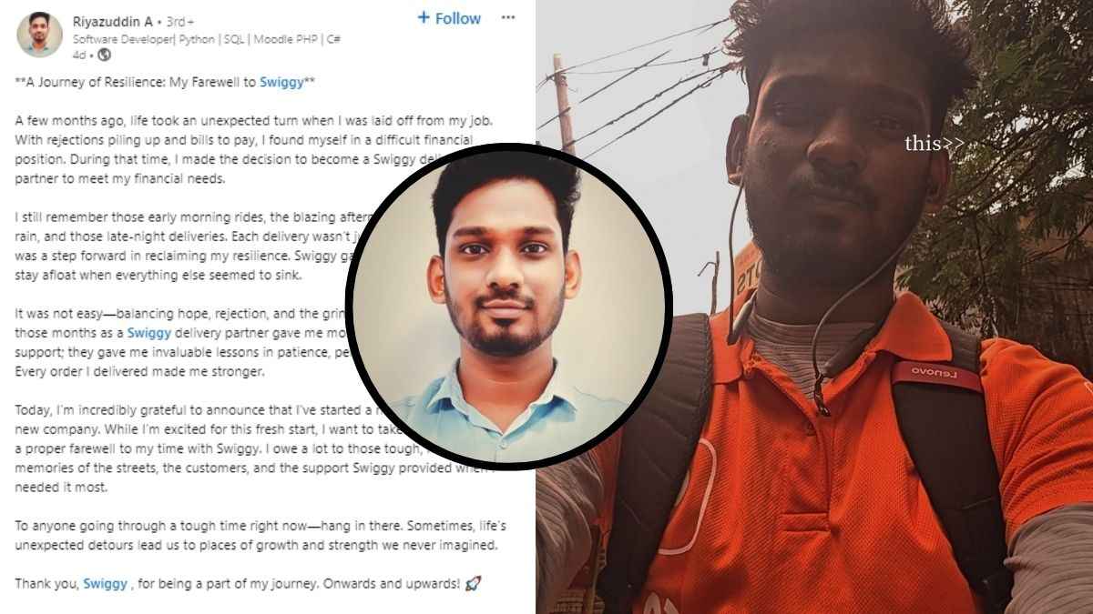 सॉफ्टवेयर डेवलपर कैसे बना Swiggy का डिलीवरी बॉय? Linkedin पर वायरल पोस्ट में बताया सच