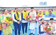 sports minister Vishwas Sarang