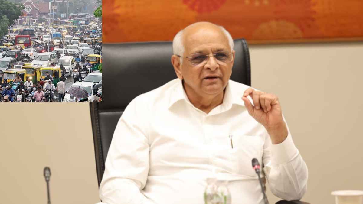 गुजरात के शहरों में ऐसे दूर होगी ट्रैफिक समस्या, सीएम भूपेंद्र पटेल ने लिया बड़ा फैसला
