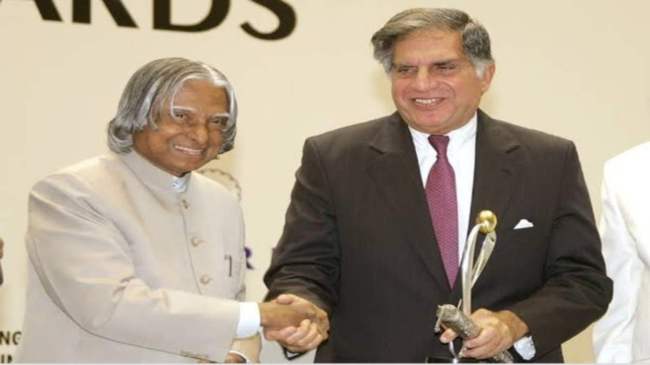 APJ Abdul Kalam and Ratan Tata APJ Abdul Kalam and Ratan Tata